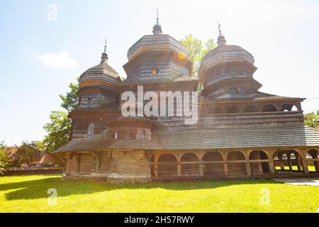 Drohobych, Ukraine - Juli 2021: St. George's Church in Drohobych, Ukraine Stockfoto