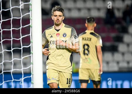 Enttäuschung von Adam Nagy (Pisa) während AS Cittadella vs AC Pisa, Italienische Fußball-Liga BKT in Cittadella (PD), Italien, November 07 2021 Stockfoto