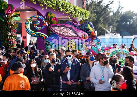 Mexiko-Stadt, Mexiko. November 2021. Impression, F1 Grand Prix von Mexiko beim Autodromo Hermanos Rodriguez am 6. November 2021 in Mexiko-Stadt, Mexiko. (Foto von HOCH ZWEI) Quelle: dpa/Alamy Live News Stockfoto