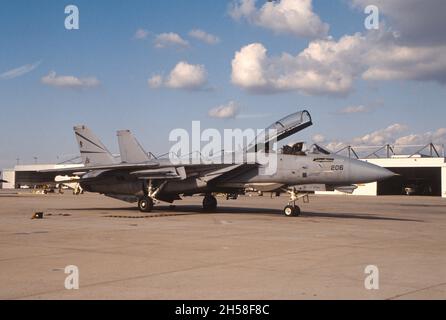 VF-302, die Hengste, F-14 am Boden bei NAS Miramar, Kalifornien Stockfoto