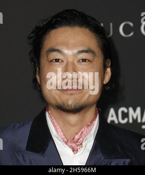 LOS ANGELES, KALIFORNIEN - 06. NOVEMBER: Dumbfoundead nimmt an der 10. Jährlichen LACMA ART+FILM GALA Teil, die Gucci am 06. November 2021 im Los Angeles County Museum of Art in Los Angeles, Kalifornien, moderierte. Foto: Crash/imageSPACE Stockfoto