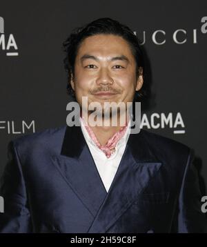LOS ANGELES, KALIFORNIEN - 06. NOVEMBER: Dumbfoundead nimmt an der 10. Jährlichen LACMA-KUNSTFILMGALA Teil, die Gucci am 06. November 2021 im Los Angeles County Museum of Art in Los Angeles, Kalifornien, präsentierte. Foto: Crash/imageSPACE/MediaPunch Stockfoto
