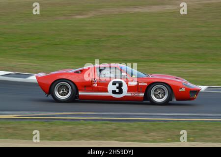 #3 Anthony Leifhs Ford GT40 im Hampton Downs NZ, 14. Januar 2017, Tasman Revival Meeting Stockfoto