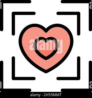 Symbol für „Gefällt mir“-Produktbewertung. Umrisse wie Produktbewertung Vektorsymbol Farbe flach isoliert Stock Vektor