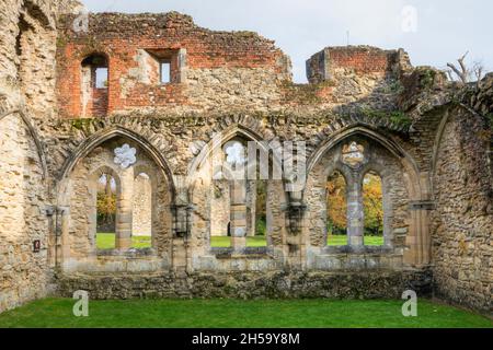 Netley Abbey, Southampton, Hampshire, England, Vereinigtes Königreich Stockfoto