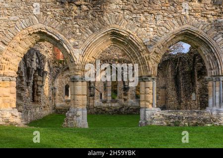 Netley Abbey, Southampton, Hampshire, England, Vereinigtes Königreich Stockfoto