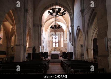 Saint-ferreol Kirche in saint-fargeau in frankreich Stockfoto