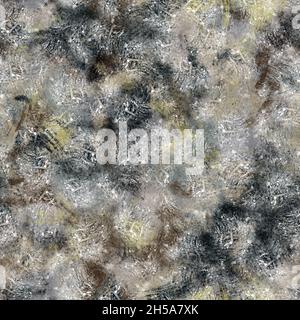 Nahtloses, neutrales und weißes, klassisch-abstraktes Oberflächenmuster für den Druck. Stockfoto