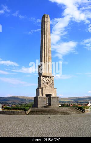 September 5 2021 - Karlsburg, Alba Iulia in Rumänien: Horea, Closca und Crisan Obelisk als Teil von Alba Iulia Stockfoto