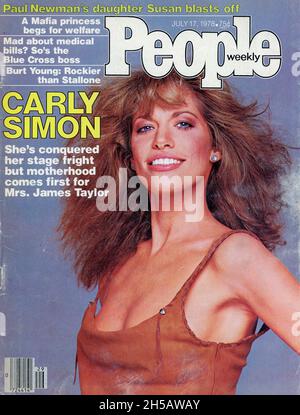 17. Juli 1978 Ausgabe des „People“ Magazine Cover, USA Stockfoto