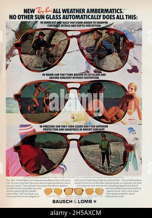 17. Juli 1978 Ausgabe von 'People' Magazine Advertising, USA Stockfoto