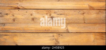 Holzhintergrund, Textur. Rustikale verwitterte Scheune Holz Hintergrund mit Knoten und Nagellöcher. Raue Holzbretter, Banner Stockfoto