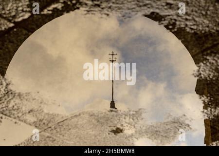 Labor-Universität der Stadt Gijon in Asturien - Spanien Stockfoto