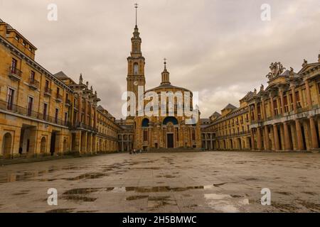 Labor-Universität der Stadt Gijon in Asturien - Spanien Stockfoto