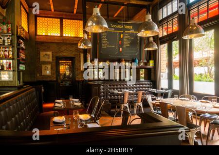 Locanda Verde Restaurant im Greenwich Hotel in Tribeca im Zentrum von Manhattan NYC Stockfoto