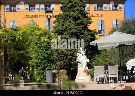 Musee International de la Parfumerie, Grasse, Alpes-Maritimes, 06, Cote d'Azur, PACA Stockfoto