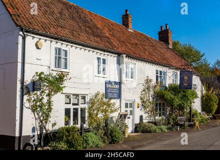 Rose and Crown Public House, snettisham, norfolk, East anglia, Hotel in snettisham, Restaurant in snettisham, gutes Essen in norfolk, lizenzierte Räumlichkeiten. Stockfoto