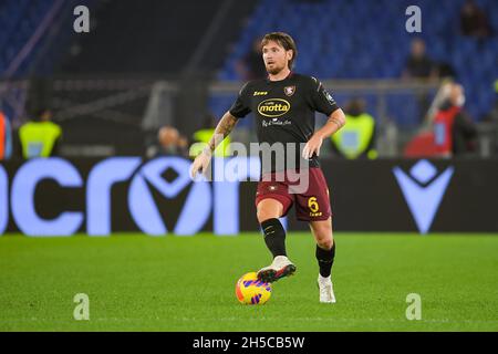 ROM, ITALIEN - 07. NOVEMBER: Stefan Strandberg von der US Salernitana in Aktion während der Serie A Spiel zwischen SS Lazio und US Salernitana am 07. November, Stockfoto