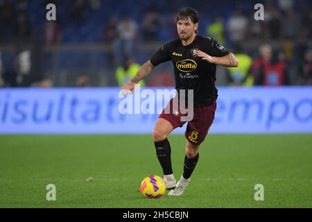 ROM, ITALIEN - 07. NOVEMBER: Stefan Strandberg von der US Salernitana enttäuscht während der Serie A Spiel zwischen SS Lazio gegen US Salernitana am 07. November, Stockfoto