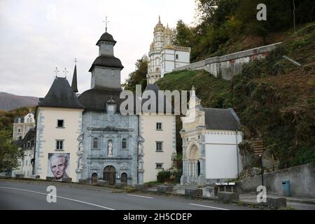 Sanctuaire de Notre-Dame de Bétharram, Betharram, Pyrénées-Atlantiques, Frankreich Stockfoto