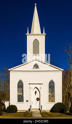 Die Trinity Church Milton Center Historic District, Milton Litchfield, Connecticut, USA Stockfoto