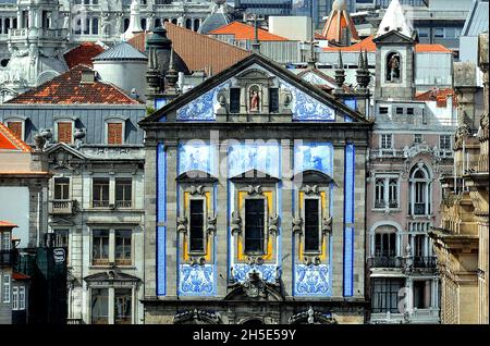 Sao Ildefonso Kirche, Altstadt, Porto, Portugal Stockfoto