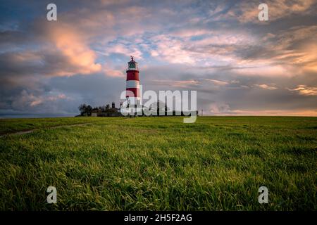 Happisburgh Leuchtturm Stockfoto