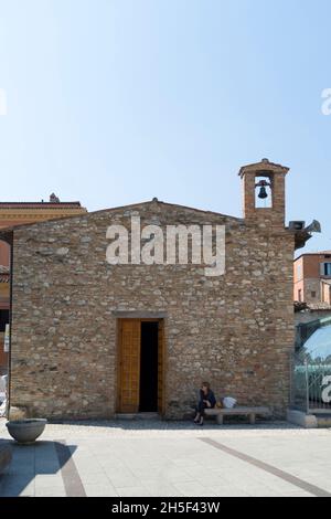 Altstadt, Kirche Sant'Anna dei Pompetti, Teramo, Abruzzen, Italien, Europa Stockfoto