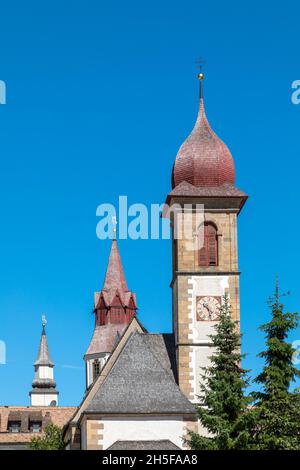 Maria Weissenstein, berühmter Wallfahrtsort in Südtirol, Italien Stockfoto