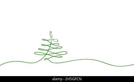 Frohe Feiertage handgezeichnete Tinte Schriftzug. Frohe Weihnachten und ein glückliches neues Jahr kontinuierliche moderne kalligraphische Design. Stock Vektor