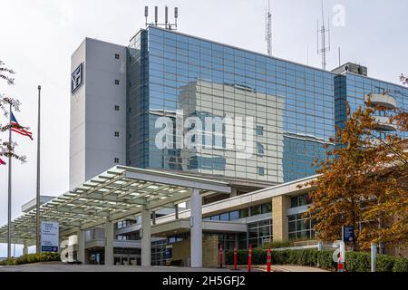 Eingang zum Northside Hospital Gwinnet in Lawrenceville (Metro Atlanta), Georgia. (USA) Stockfoto