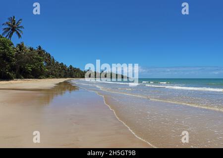 Mission Beach nördlich an einem schönen Tag wie diesem Stockfoto