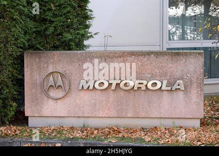 Motorola, Am Borsigturm, Tegel, Berlin, Deutschland Stockfoto