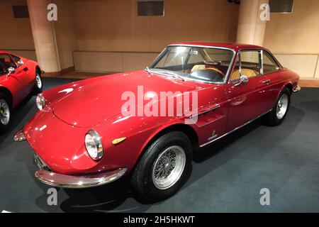 Ferrari 330 GTC von 1967, Autosammlung von Prinz Rainier III, Monaco, Monaco Ville, Monaco Stockfoto