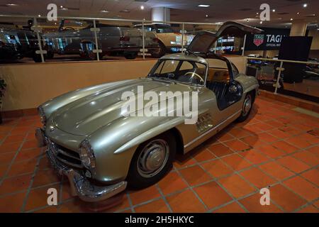 Mercedes 300 SL, 1955, Autosammlung von Prince Rainier III, Monaco, Monaco Ville, Monaco Stockfoto