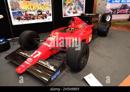 Ferrari F1 640, Formel 1, 1989, Fahrer Gerhard Berger, Nigel Mansell, Autosammlung von Prince Rainier III, Monaco, Monaco Ville, Monaco Stockfoto