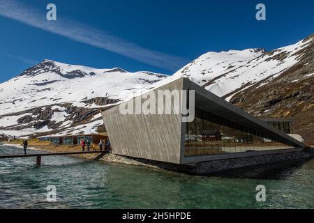 Besucherzentrum, Trollstigen, More Og Romsdal, Norwegen Stockfoto