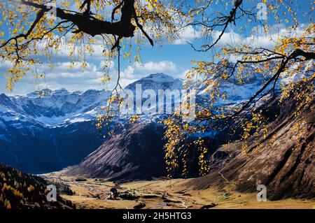 Sport Gastein in Salzburg Stockfoto