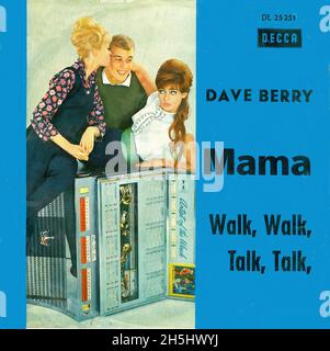 Vintage Single Record Cover - Berry, Dave - Mama - D - 1966 Stockfoto