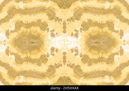 Nahtlose, Zerknitterte Gold-Metallic-Textur. Stockfoto