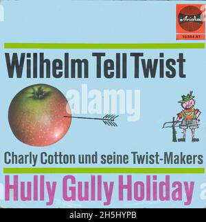 Vintage Single Record Cover - Cotton, Charly - Wilhelm Tell Twist - 1963 Stockfoto