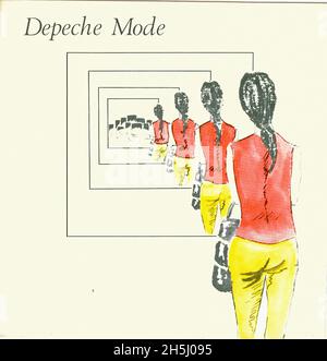 Vintage Single Record Cover - Depeche Mode - 1 - Dreaming of Me - UK - 1981 02 Stockfoto