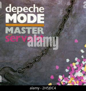 Vintage Single Record Cover - Depeche Mode - 7 - Master & Servant - D - 1984 01 Stockfoto