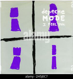 Vintage Single Record Cover - Depeche Mode - 16 - I Feel You - D - 1993 02 Stockfoto