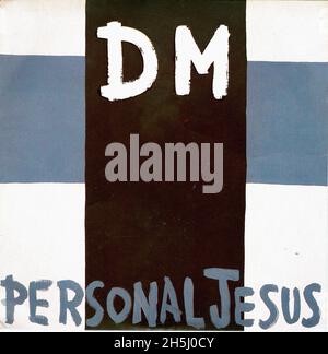 Vintage Single Record Cover - Depeche Mode - 15 - Personal Jesus - UK - 1989 01 Stockfoto