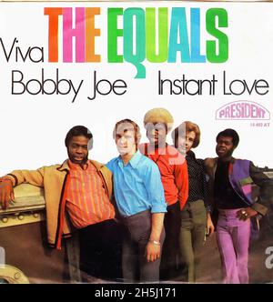 Vintage Single Record Cover - gleich, die - Viva Bobby Joe - D - 1969 Stockfoto