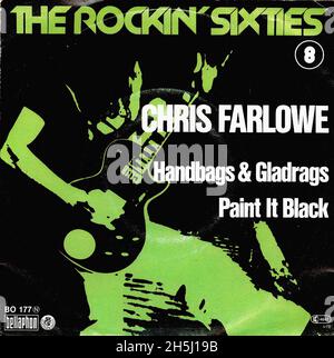 Vintage Single Record Cover - Farlowe, Chris - Handbags & Gladrags - D - 1978 Stockfoto