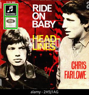 Vintage Single Record Cover - Farlowe, Chris - Ride On Baby - D - 1966 Stockfoto