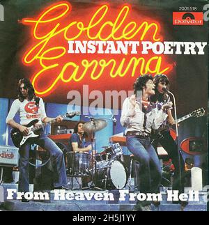 Vintage Single Record Cover - Golden Earring - Instant Poetry - D - 1974 Stockfoto