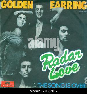 Vintage Single Record Cover - Golden Earring, The - Radar Love - D - 1973 Stockfoto